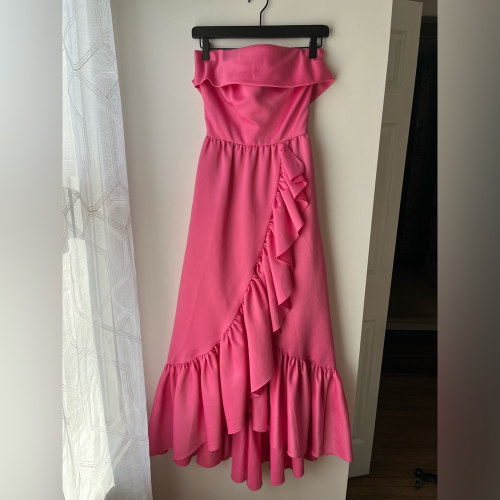 Vintage Ruffle prom gown